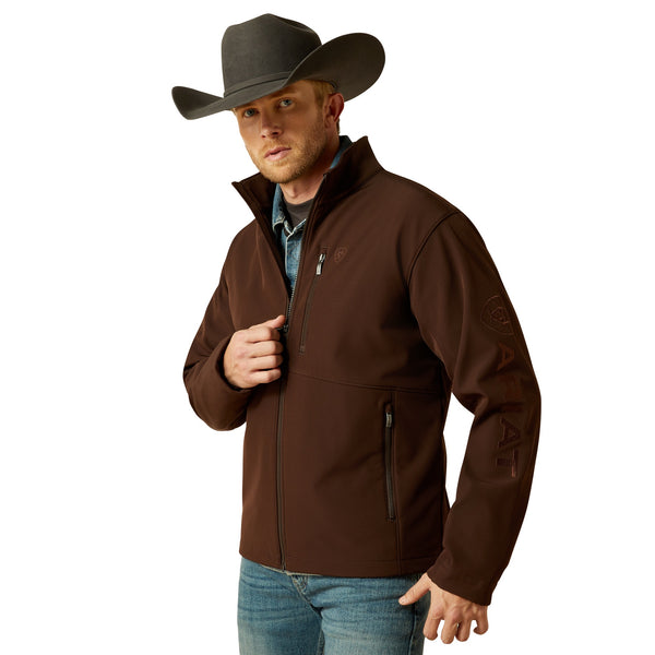 Ariat Chamarra Logo Softshell Brown 10062585