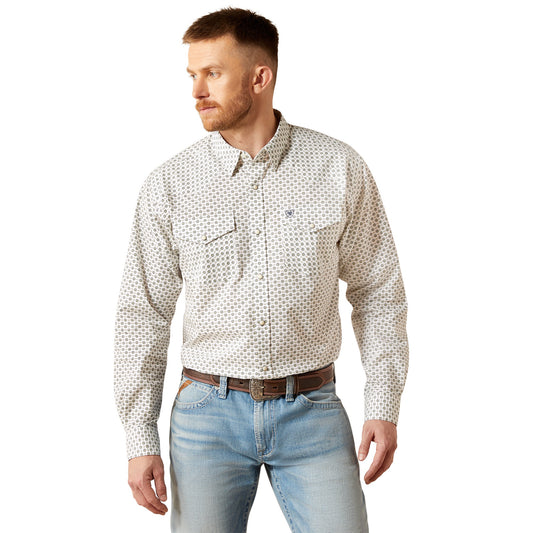 Camisa Ariat Fenn White 10065784