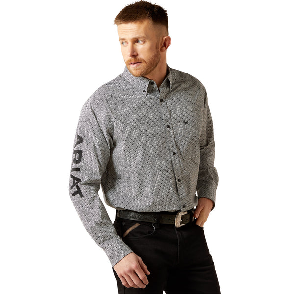 Ariat Camisa Team Pablo White/Black 10065815