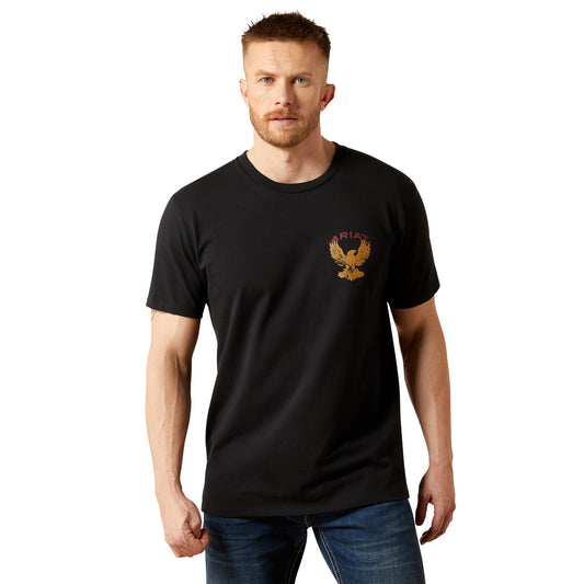 Ariat Playera Rustic Eagle Black 10065898