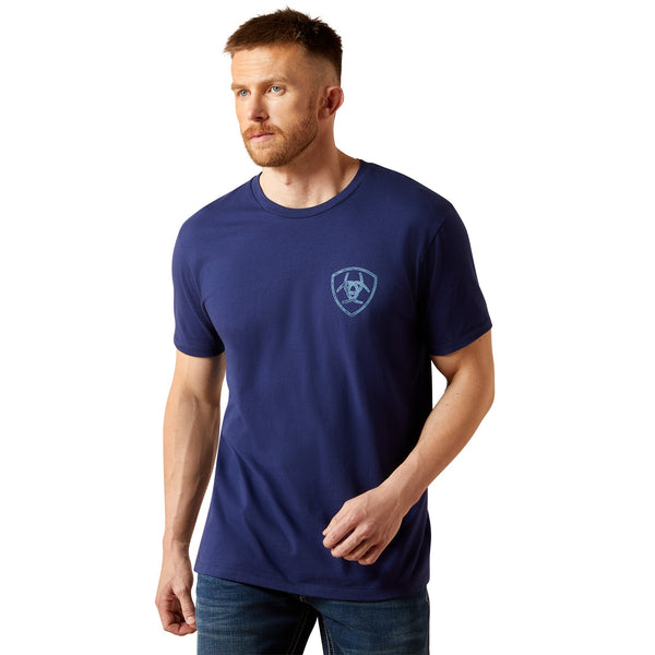 Ariat Playera New Vertical Medieval Blue 10065905