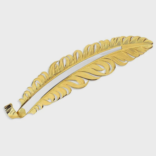 Pluma Montana para Sombrero Golden HF5833NE