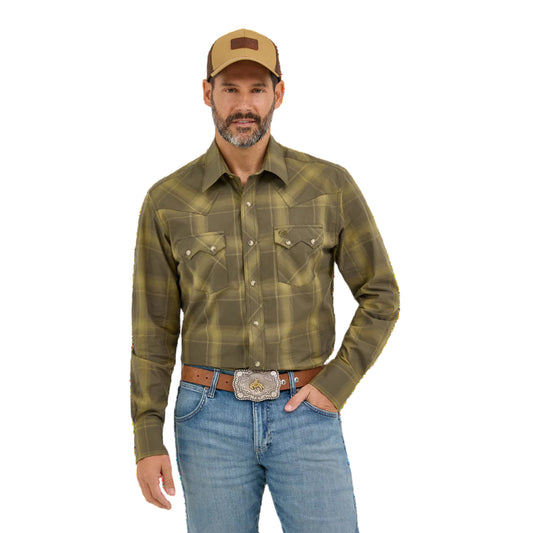 Camisa Wrangler Retro Olive 112369543