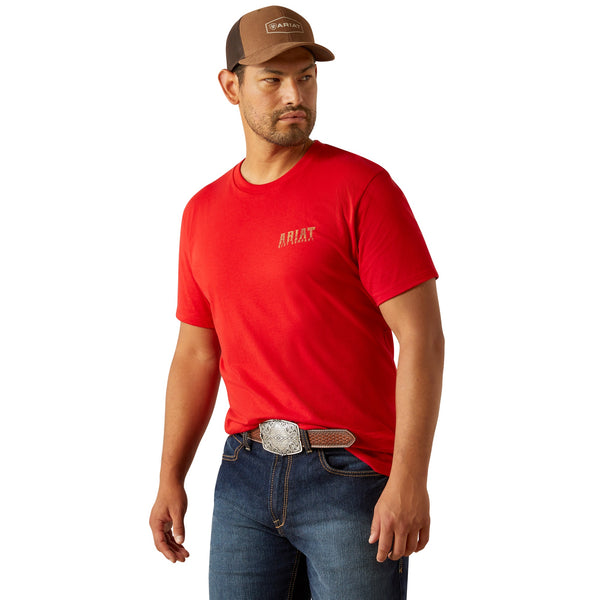 Playera Ariat Escudo Leather 10058884