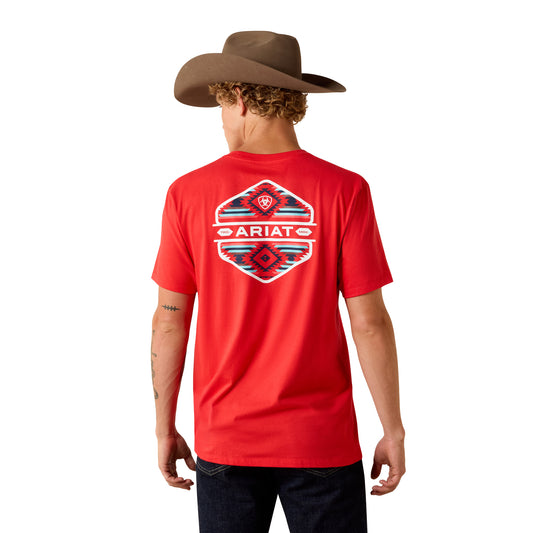Ariat Playera Chinelos Hex Mars Red 10054352