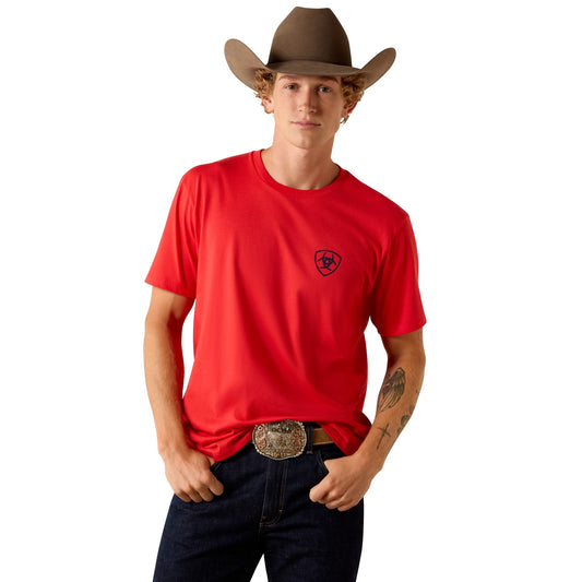 Ariat Playera Chinelos Hex Mars Red 10054352