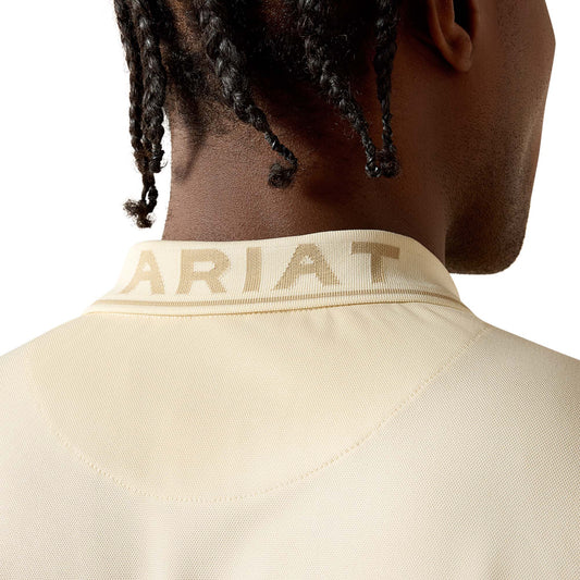 Ariat Polo Logo Creme Brulee 10071648