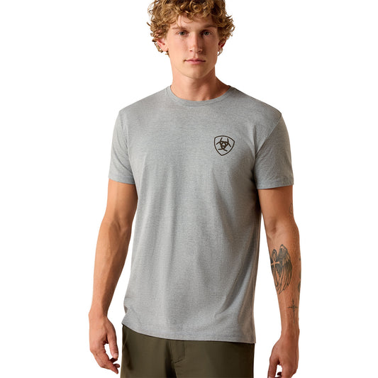 Ariat Banner Badge Ice Berg T-Shirt 10073955