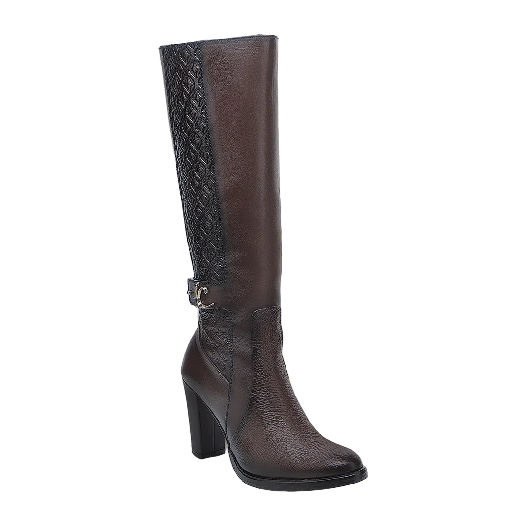Botas Altas Cuadra Dama Soft Grain Diego Miel T40VNRS cj 980