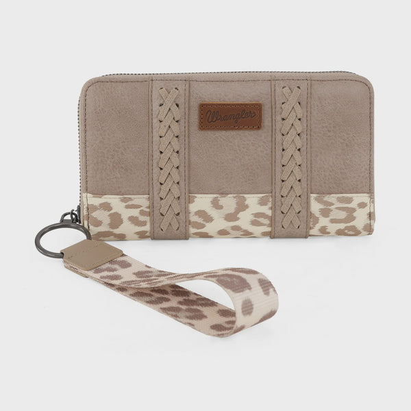 Cartera Wrangler Leopard Tan WG102-W006TN
