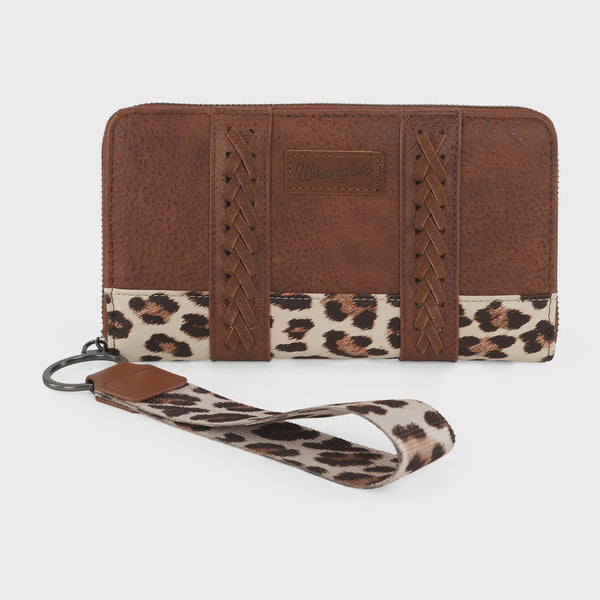 Cartera Wrangler Leopard Brown WG102-W006LP-BR