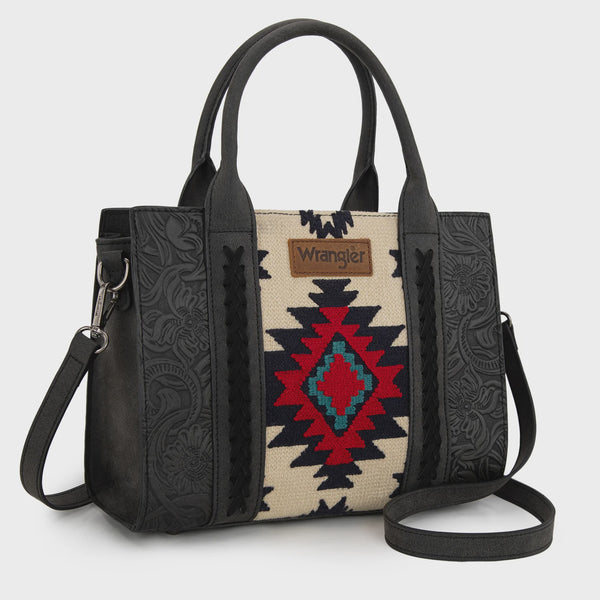 Bolsa de Mano Wrangler Floral & Aztec WG226-8120BK