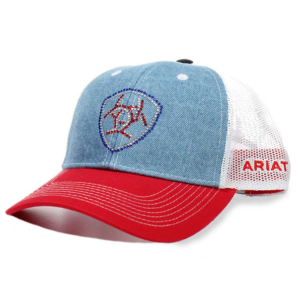 Cachucha Ariat Dama Logo Crystals A300062227