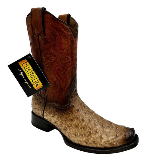 Bota Cuatralba Avestruz Orix PU H60 cj 162