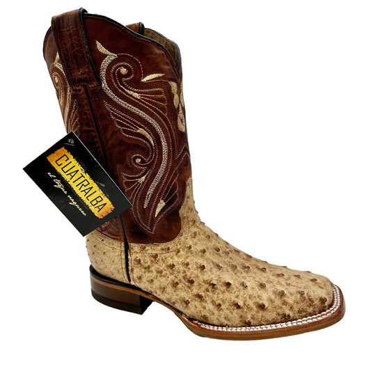 Bota Cuatralba Avestruz Orix H-59 Cj-5