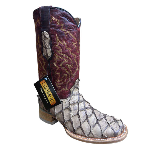 Cuatralba Fish Boots Coffee Matte H62 cj 103