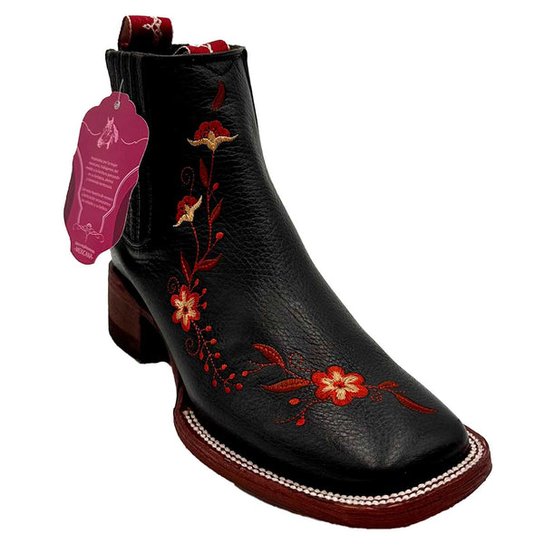El Canelo Boot Lady Border C Black cj Se