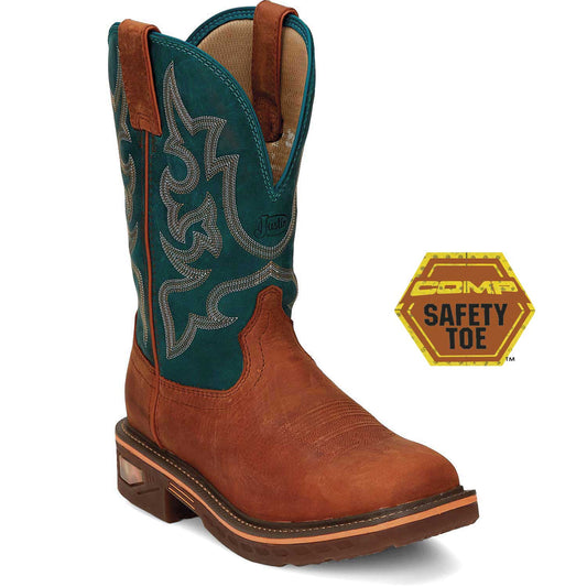Justin Resistor Steel Toe Work Boot CR4010