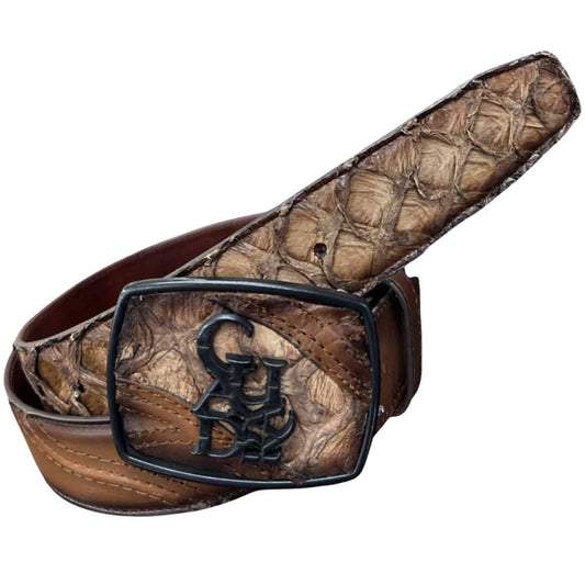 Cinturon Pirarucu Asturias Miel CV491PR