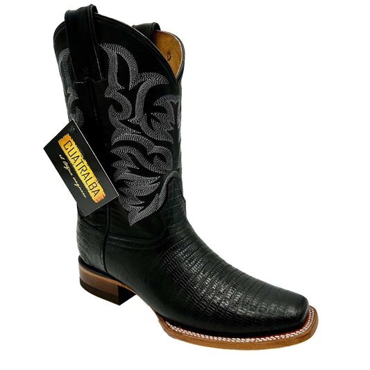 Cuatralba imit. Lizard Negro H-59 cj-15