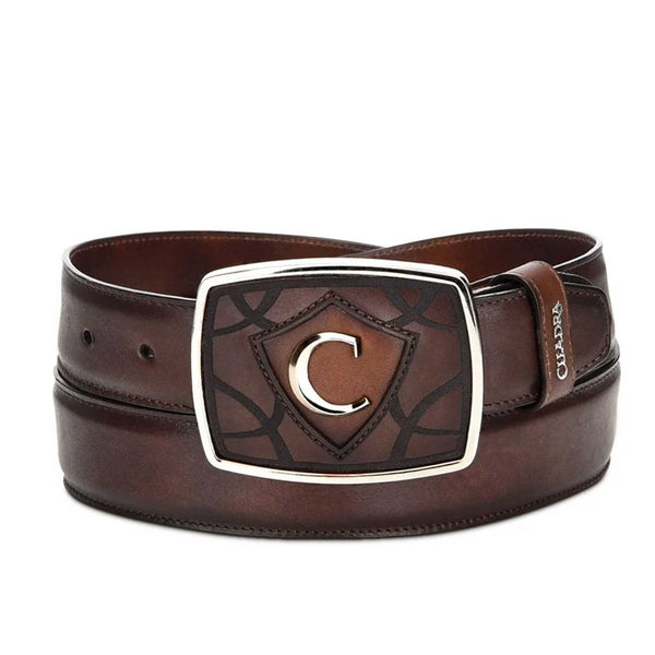 Laser Square Belt Brown CVEN1RS