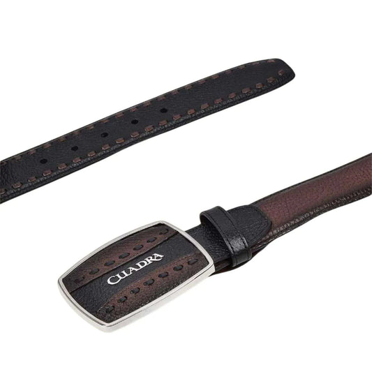 Cinto Cuadra Venado Italiano Cafe CV492VE