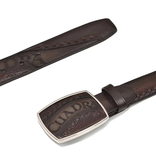 Cinto Cuadra Pintado a Mano Chocolate CV487RS
