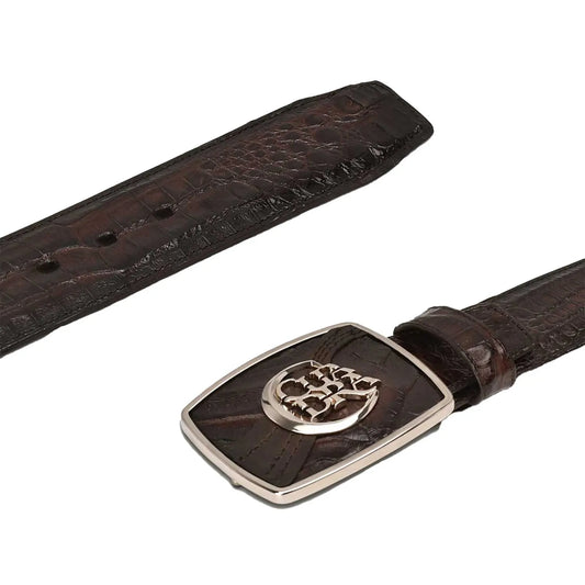 Cinto Cuadra Lomo Caiman Chocolate CV499FC