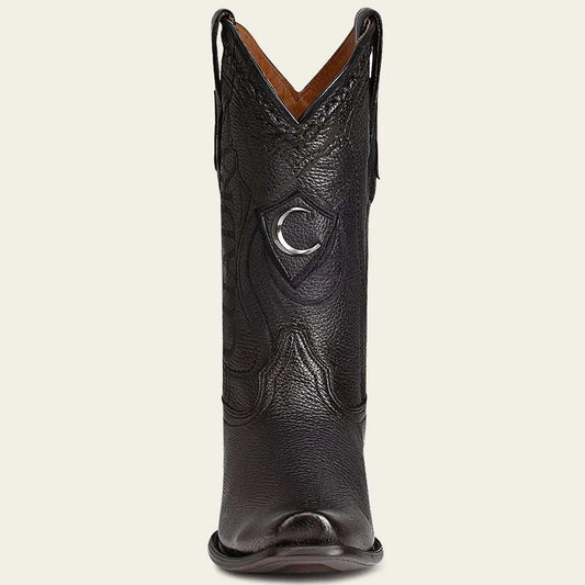 Botas Cuadra de Venado Italiano Negro 1J1NVE cj VE