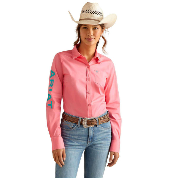 Ariat Lady Kirby Camellia Pink Shirt10048752