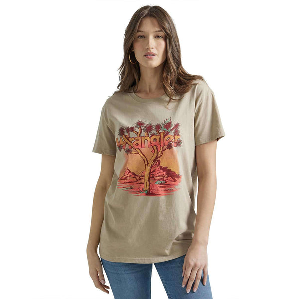 Playera Wrangler Dama Khaki 112347507