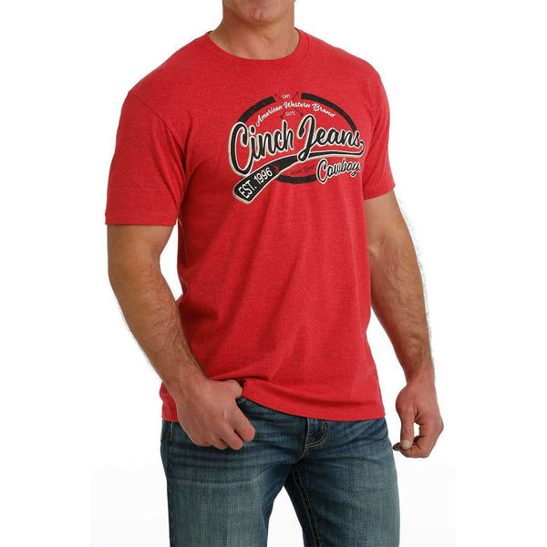 Cinch Red MTT1690610 T-shirt