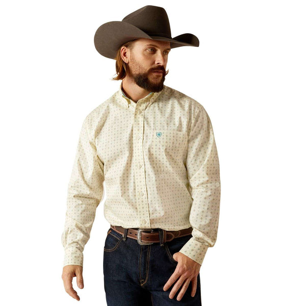 Camisa Ariat Griffin Cream 10052375