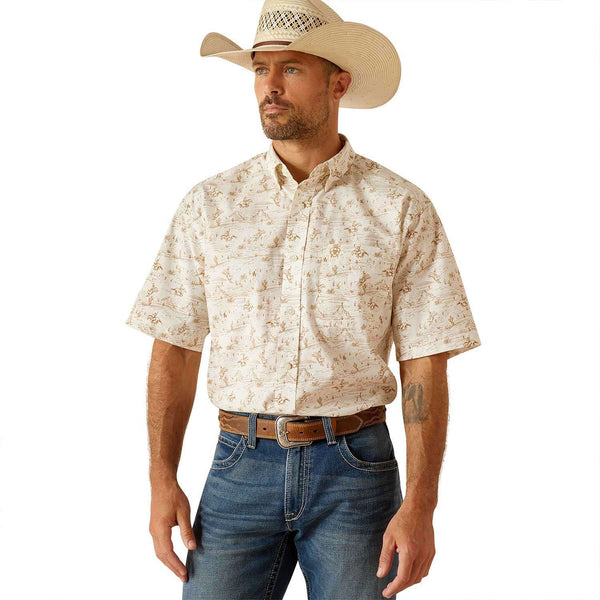Camisa Ariat Manga Corta Edison 10051258