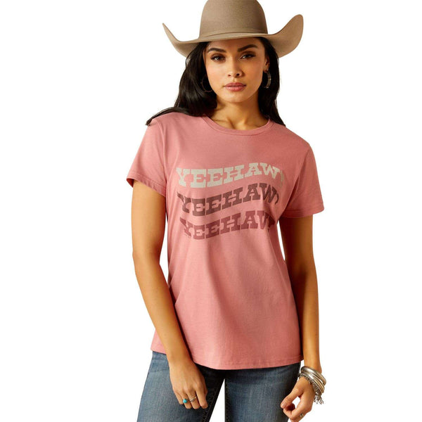 Ariat Lady Rally Call T-shirt Pink 10054033