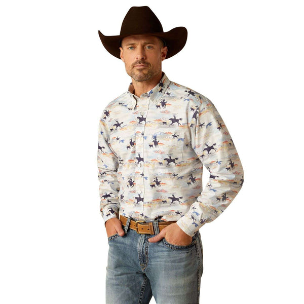 Camisa  Ariat Ryder Royal Azul 10052357