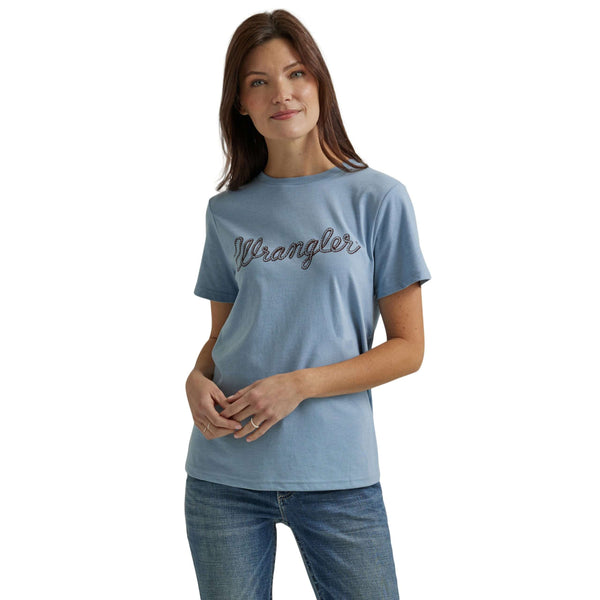Wrangler Women's Blue T-Shirt 112344165