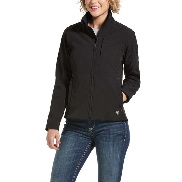 Chamarra Ariat Dama Softshell Jet Black 10033006