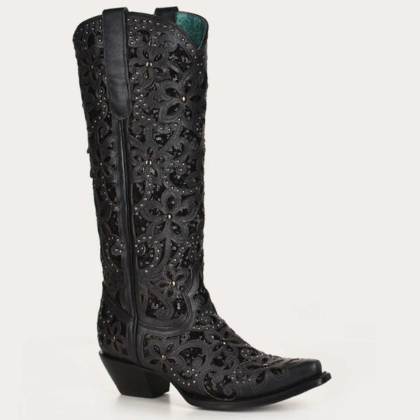 Botas Corral Ilaine Black A3589 cj 031