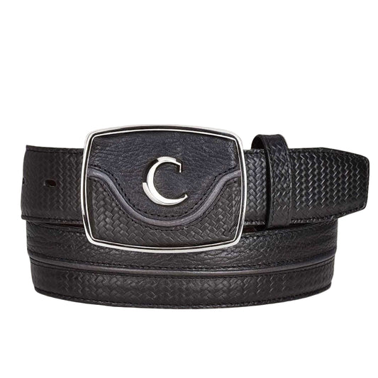 Cinto Cuadra Tradicional Negro CV414RS