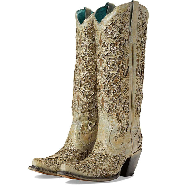 Corral Camila Beige BootsA4345 cj 010