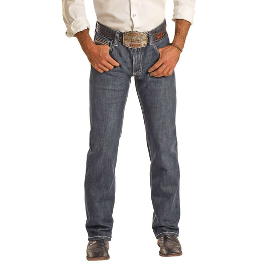 Jeans Rock &amp; Roll Revolver Straight Dark Vintage BM1RD02485