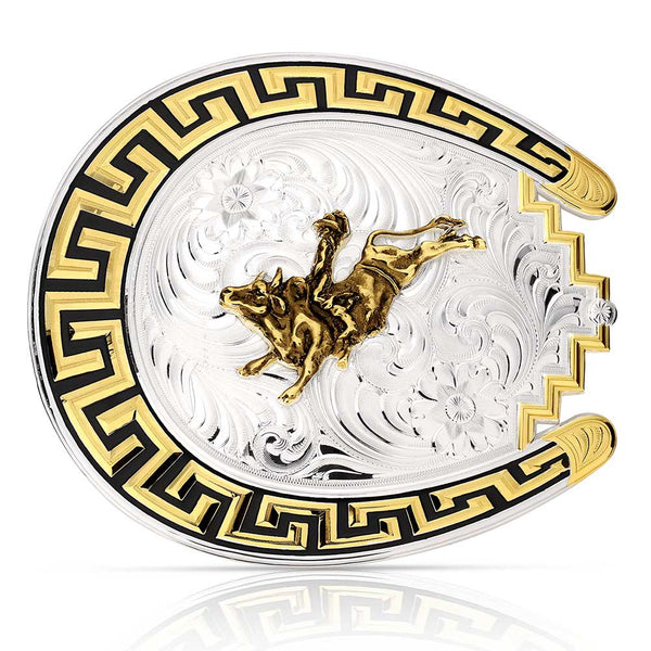 Montana Silversmiths Bull Rider Buckle 52810-160