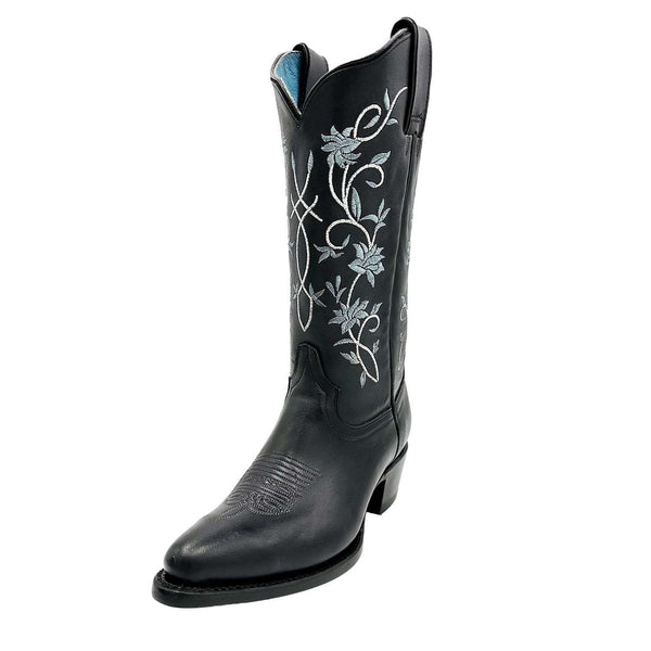 Botas Cuatralba Dama Waxy Negra H56 cj 502