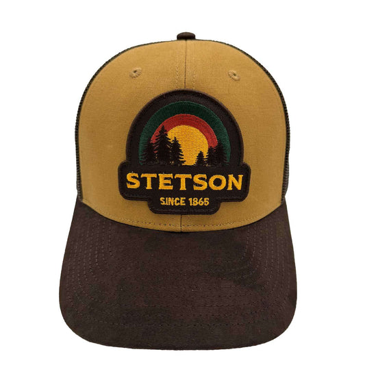 Cachucha Stetson Logo Cafe 0102-0103