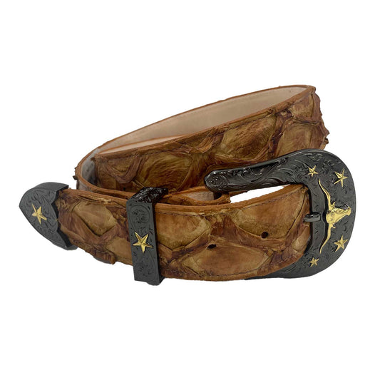 Cinto Pirarucu Genuino Antique