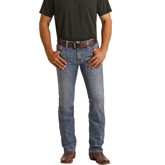 Rock & Roll Jeans Ivory/Beige Revolver RRMD1RRYWH