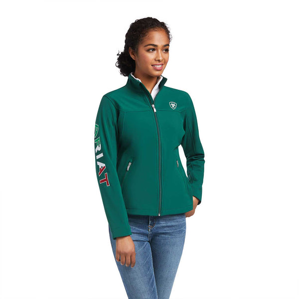 Chamarra Ariat Dama Team Mexico Verde 10039460