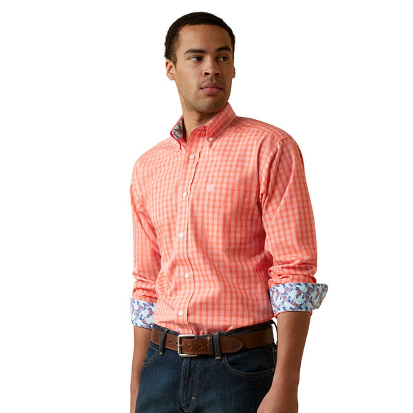 Ariat Winston Shirt Flame Coral 10044857