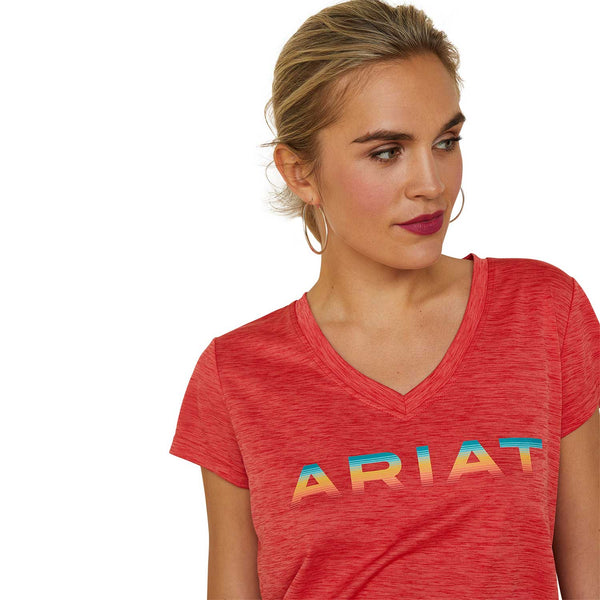 Ariat Playera Dama Laguna Aura Orange 10043609